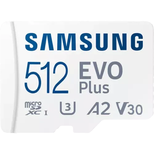 Samsung microSD Card EVO Plus 512 GB Blau