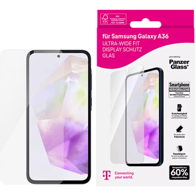 PanzerGlass Displayschutz Samsung Galaxy A36 5G Transparent