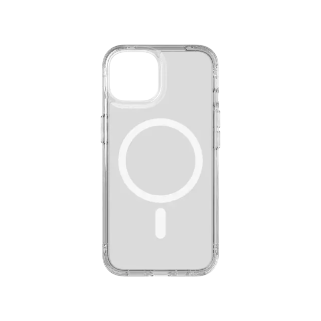 Tech21 Evo Clear Case Kompatibel mit MagSafe für iPhone 14 Transparent