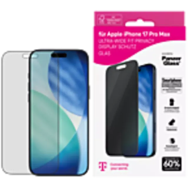 PanzerGlass Privacy Glass Apple iPhone 17 Pro Max Transparent