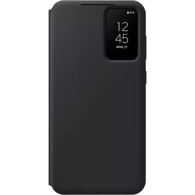 Samsung S-View Wallet Cover Galaxy S23+ Schwarz