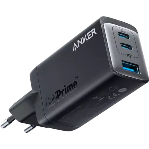 Anker 735 GaN III Prime 3-Port 65W Charger Schwarz