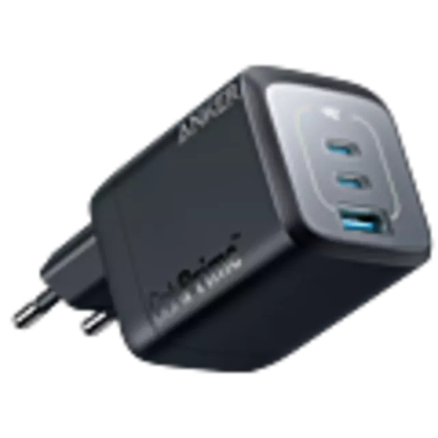 Anker 67W GaN Prime 3-Port Netzteil Schwarz
