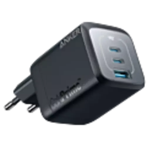 Anker 67W GaN Prime 3-Port Netzteil Schwarz