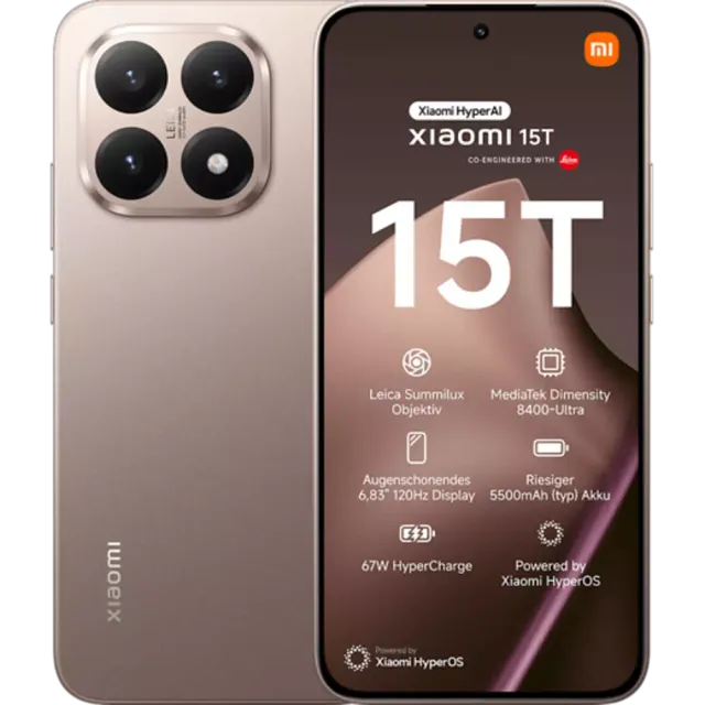 XIAOMI 15T Rose Gold