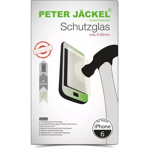 Peter Jäckel PETER JÄCKEL HD Glass Protector für Apple iPhone 6