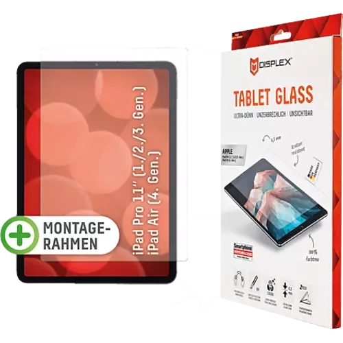 Displex Hybrid Glas Apple iPad Pro 11 / Air 4 Transparent