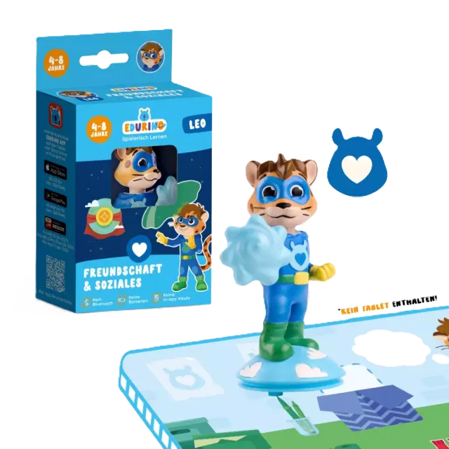 Edurino Lernfigur Edurino Hero Leo - Freundschaft und Soziales Bunt