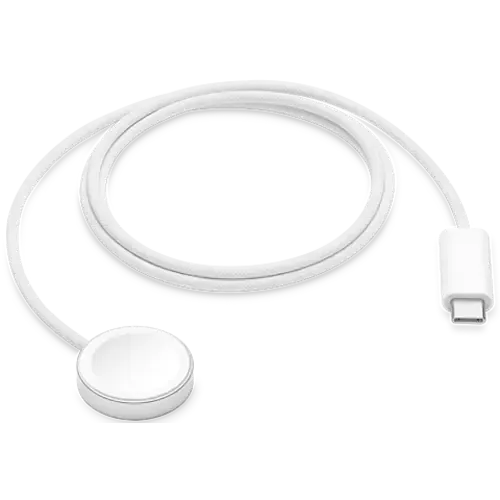 Apple Watch magnetisches USB-C Schnellladegerät (1m) Weiß