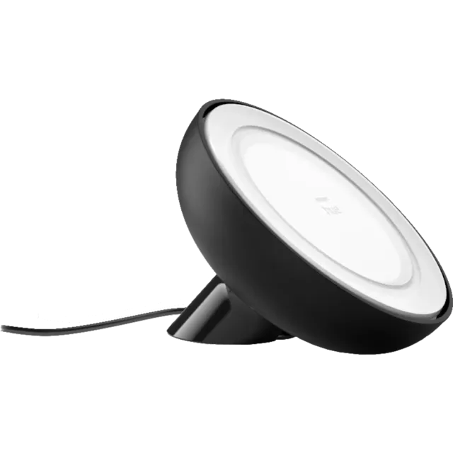 Philips Hue White & Col. Amb. Bloom Tischleuchte Schwarz