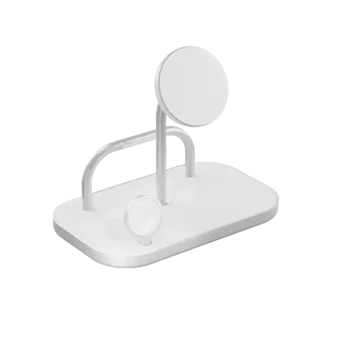 Zens 4-1 Wireless Charger 60W USB C Output White