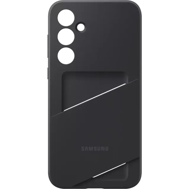 Samsung Card Slot Case Galaxy A35 5G Schwarz