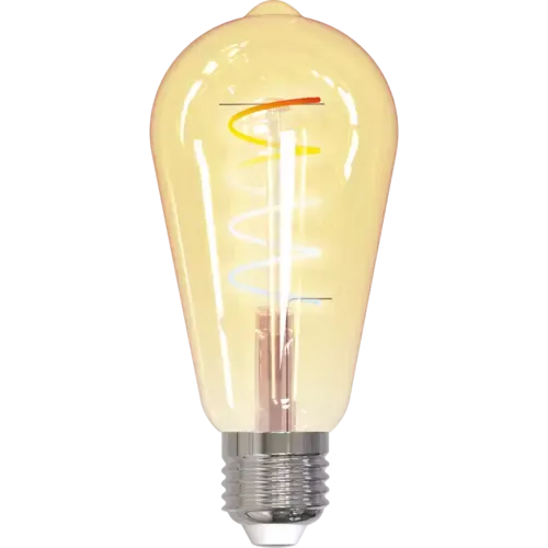 tint LED-Birnenform Edison Retro Gold white+ambiance E27, Gold