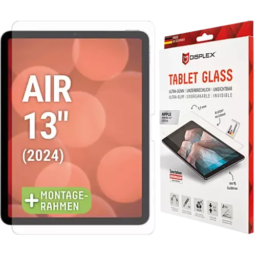 Displex Tablet Glass Apple 13" iPad Air Transparent