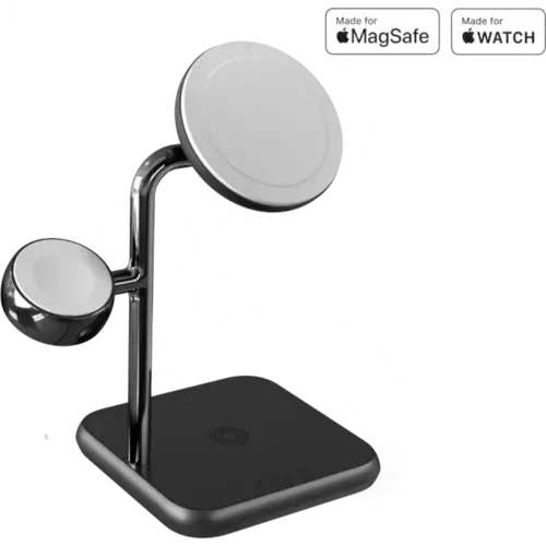 Zens 4-in-1 iPad + MagSafe Wireless Charging Station Schwarz