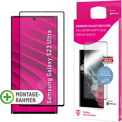Displex Full Screen Glas Samsung Galaxy S23 Ultra Transparent