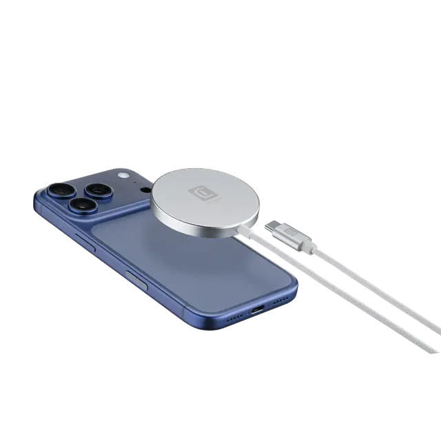 Cellularline MagSafe MAG PAD Qi2 Wireless Charger Weiß