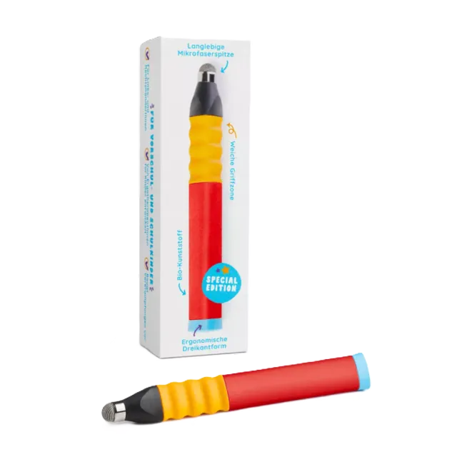 Edurino Ergonomischer Eingabestift Rot