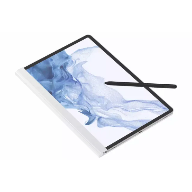 Samsung Galaxy Tab S8 Plus/S7/S7 FE Note View Cover Weiß