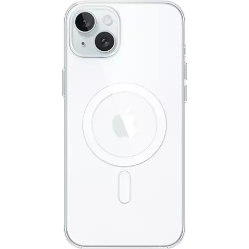 Apple Clear Case iPhone 15 Plus mit MagSafe Transparent