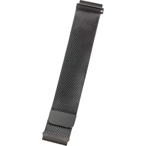 Peter Jäckel Armband 20mm Milanaise Schwarz