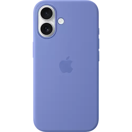 Apple Silikon Case iPhone 16 Veilchen