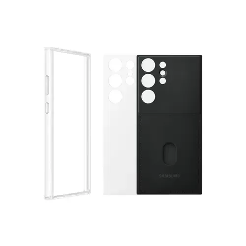 Samsung Galaxy S23 Ultra Frame Case Schwarz
