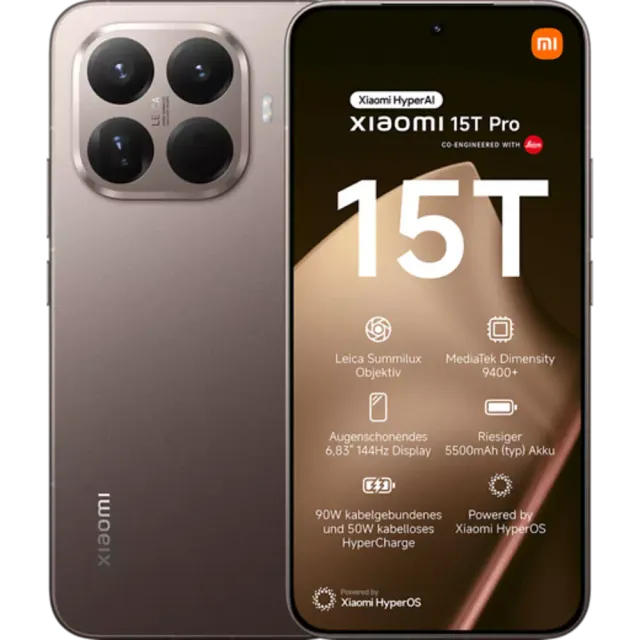 XIAOMI 15T Pro Mocha Gold