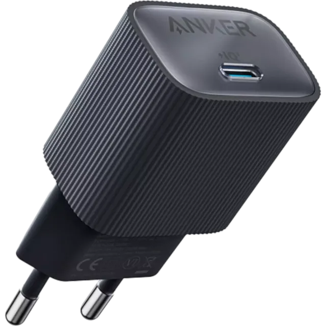 Anker Nano USB-C Wall Charger (30W) Schwarz