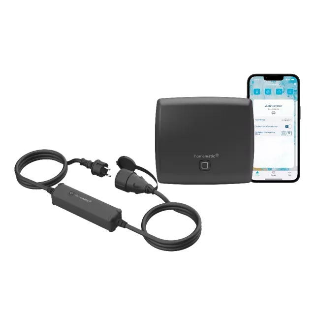 Homematic IP Bundle Schalt-Mess-Kabel außen + Access Point