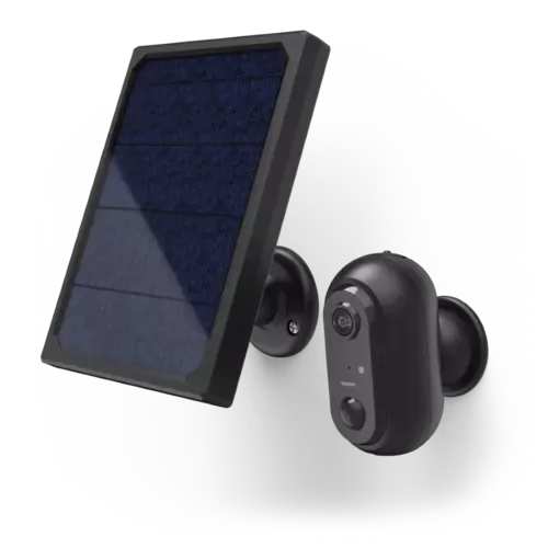 Hama WLAN-Kamera Outdoor mit Solarpanel Schwarz