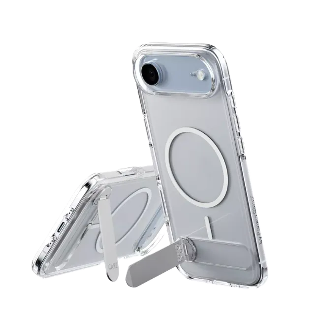 PanzerGlass CARE Feature Case Kickstand & MagSafe iPhone Air Transparent