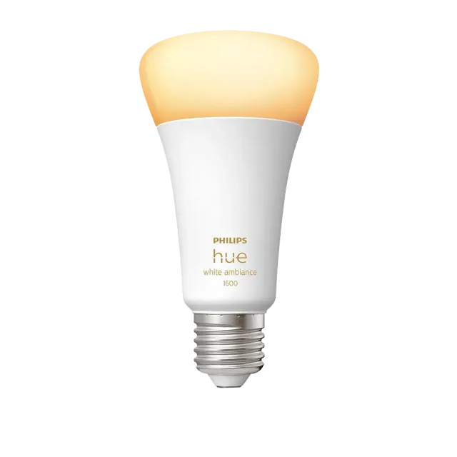 Philips Hue White Ambiance E27 Einzelpack 100W Weiß
