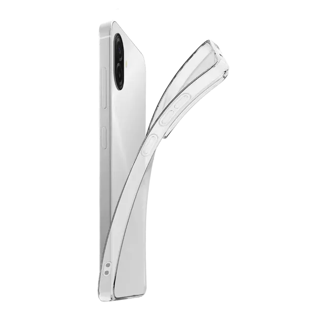 Cellularline Soft Case für Samsung A07 4G Transparent