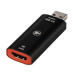 Hama Video-Aufnahme-Stick USB-Stecker - HDMI™-Buchse 4K