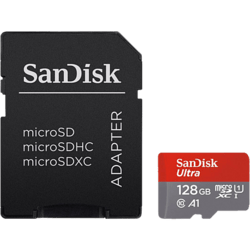 SanDisk microSDXC Card Ultra + SD-Adapter
