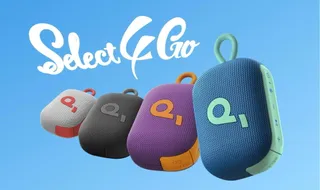 Vier Select 4 Go Boxen in unterschiedlichen Farbkonstellationen