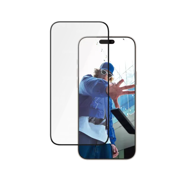 PanzerGlass® Ceramic Displayschutz iPhone 16 Pro Max | Ultra-Wide Fit Transparent