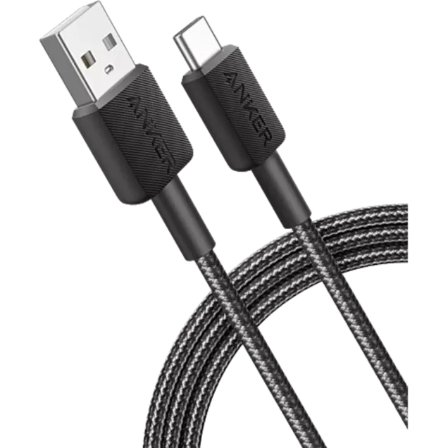 Anker USB-C auf USB-A Kabel 180cm Schwarz