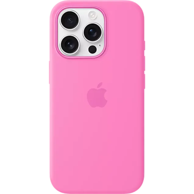 Apple Silikon Case iPhone 16 Pro Pfingstrose