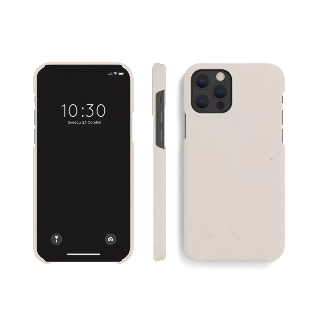 agood Case für iPhone 12/Pro Vanilla White