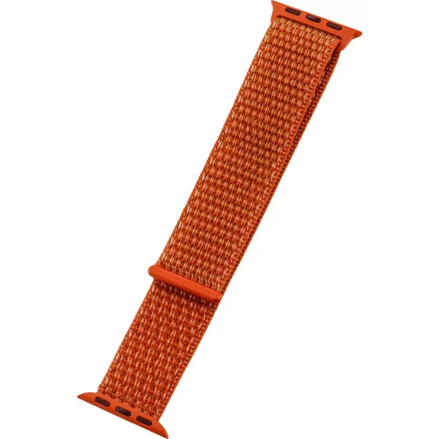 Peter Jäckel WATCH BAND Apple Watch 41/40mm (Series 4 - 9)/ 38mm (Series 1 - 3) Nylon Orange