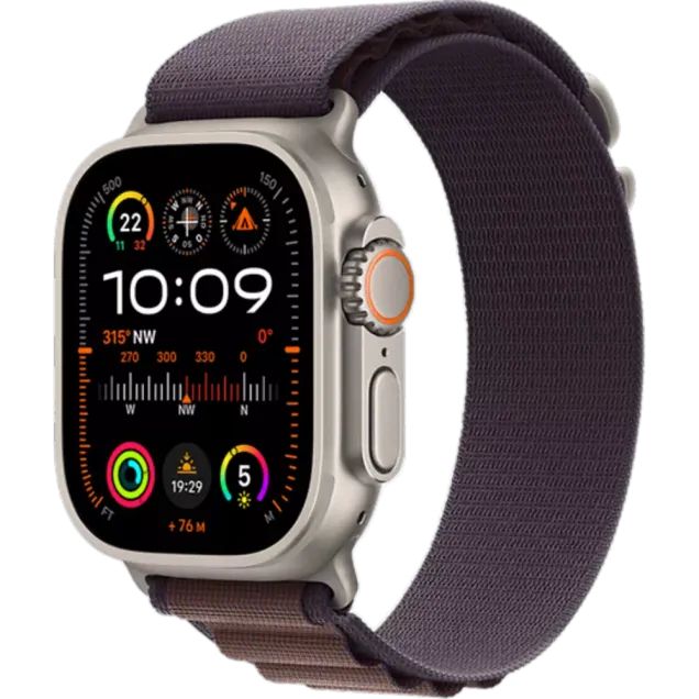 Apple Watch Ultra 2 Titan Alpine Loop Titan/Indigo Medium