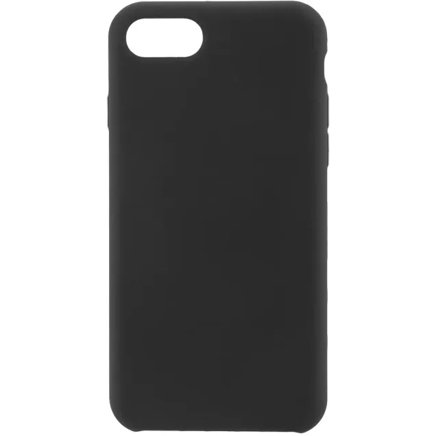 Peter Jäckel Back Cover Soft Touch Apple iPhone SE (2022)/ SE (2020)/ 8/ 7 Schwarz