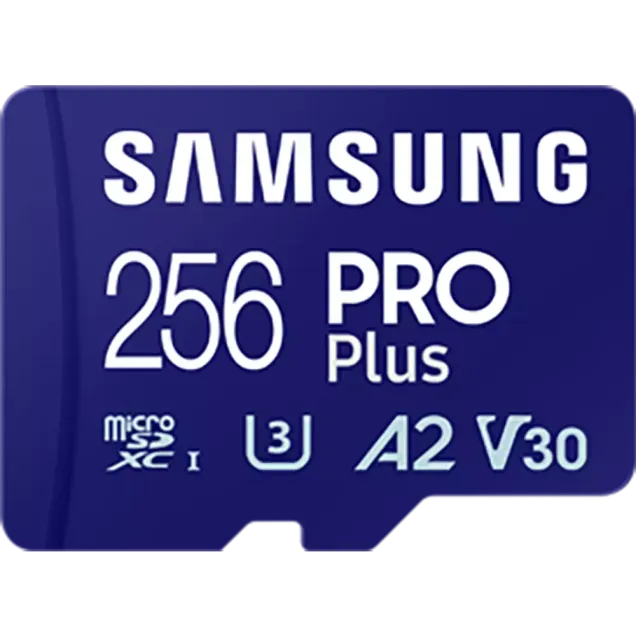 Samsung microSD Card PRO Plus (2023) 256 GB Blau