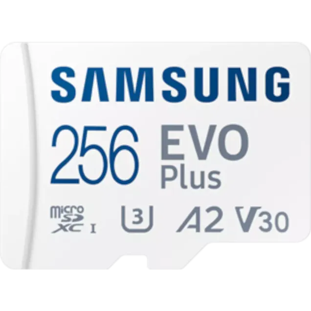 Samsung microSD Card EVO Plus 256 GB Blau