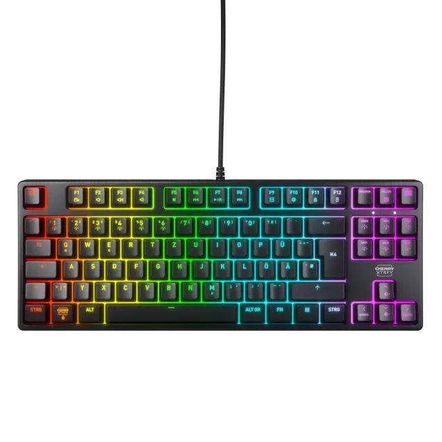 CHERRY XTRFY K4V2 TKL Gaming-Tastatur Schwarz