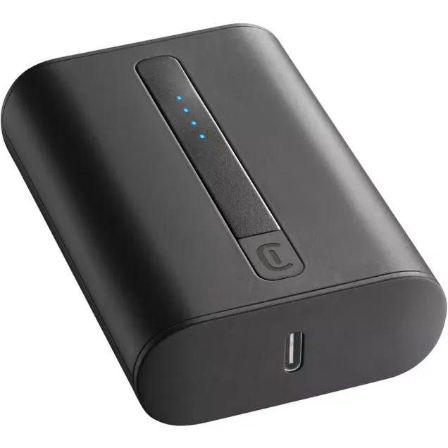 Cellularline Power Bank THUNDER 10000 Schwarz