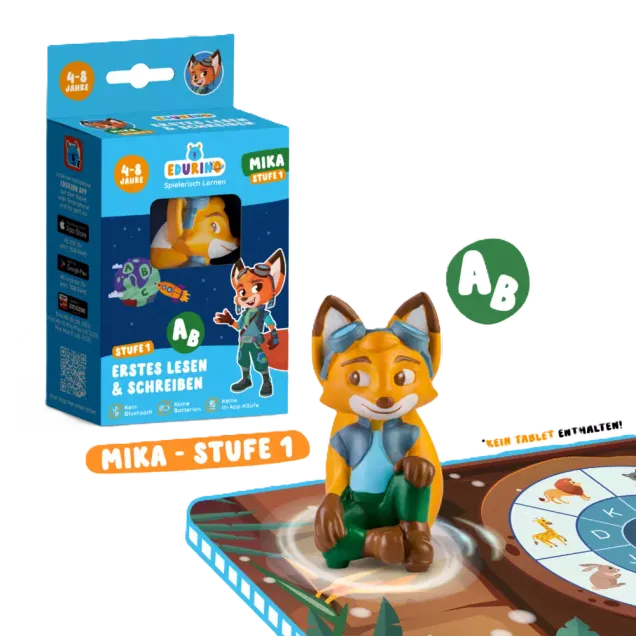 Edurino Figur Mika 1 - Erstes Lesen & Schreiben Bunt