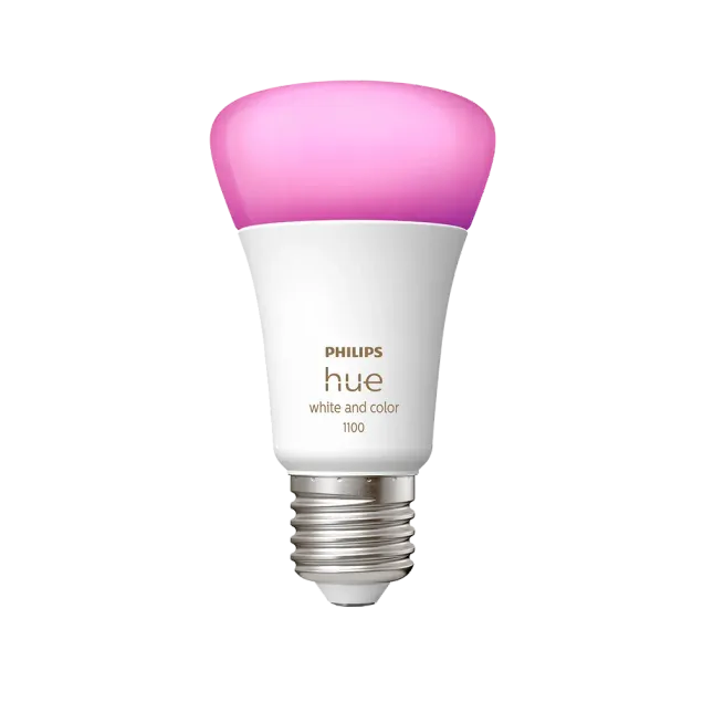 Philips Hue White & Col. Amb. E27 Einzelpack 75W Weiß